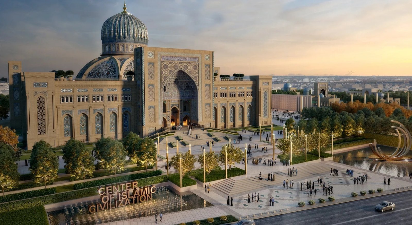 Centro della Civiltà Islamica - Facciata Diurna